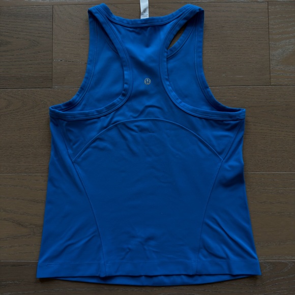 lululemon Women’s Align™ Waist-Length Racerback Tank Top Size 8 Blue - Picture 5 of 6